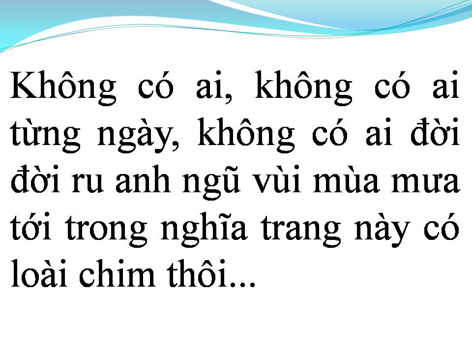 Lời bài hát HÁT CHO NGƯỜI NẰM XUỐNG