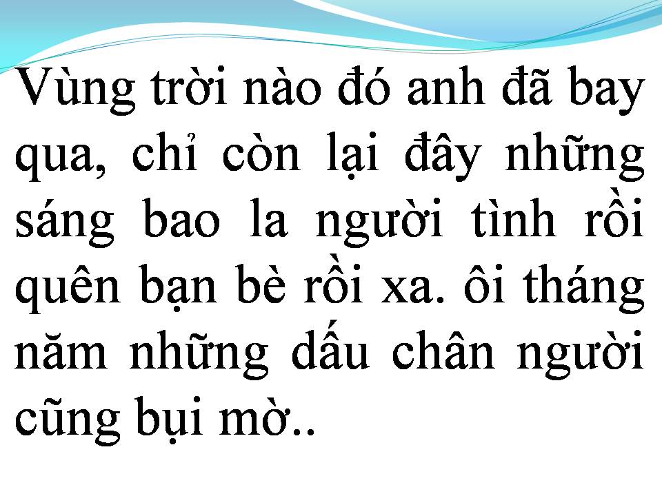 Lời bài hát HÁT CHO NGƯỜI NẰM XUỐNG