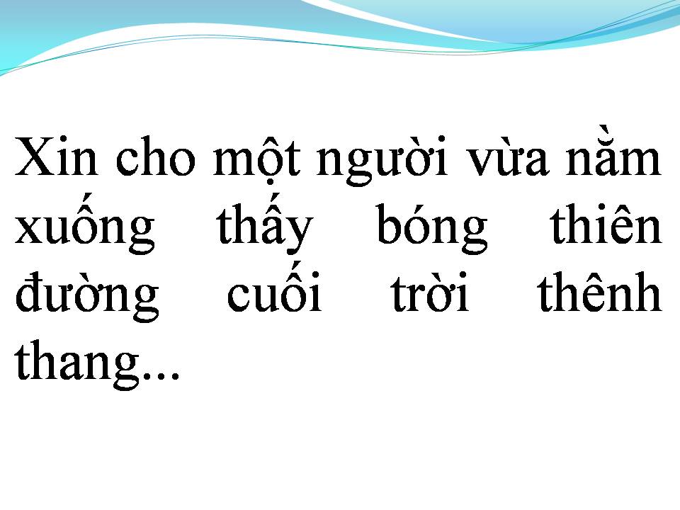 Lời bài hát HÁT CHO NGƯỜI NẰM XUỐNG