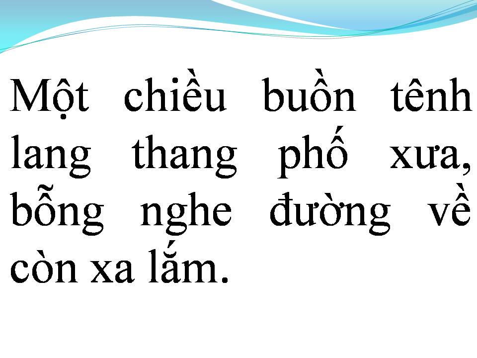 Lời bài hát HÁT CHO NGƯỜI TÌNH NHỚ