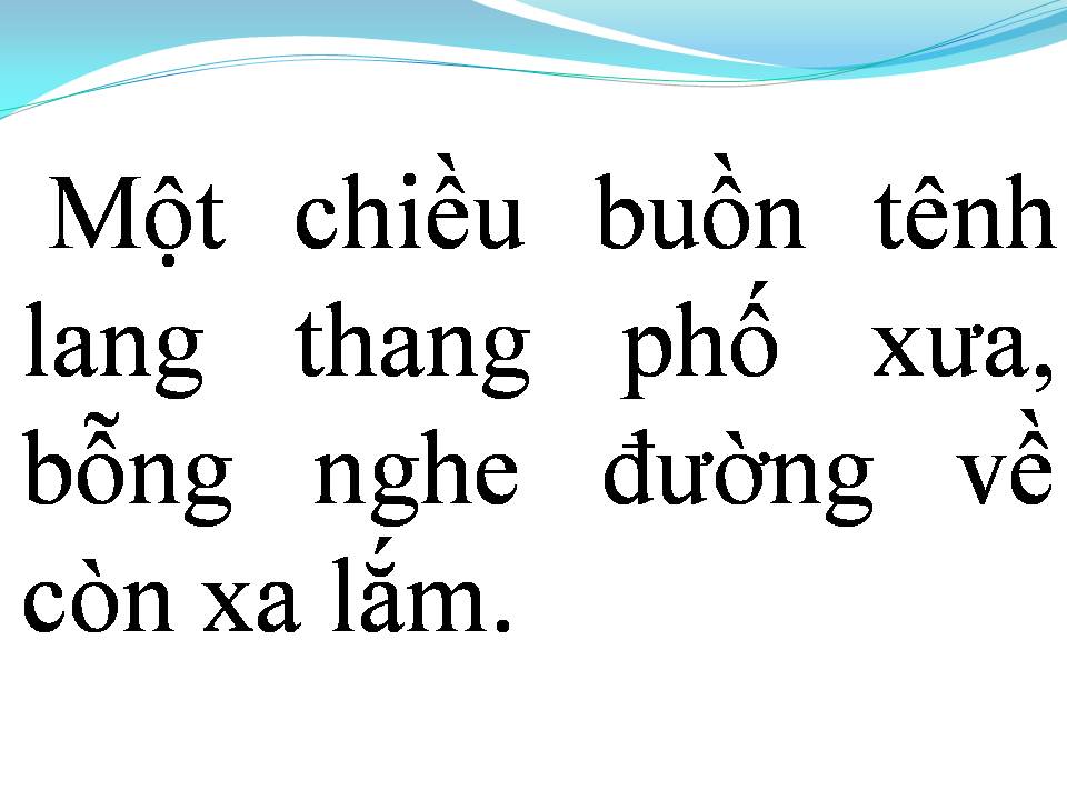 Lời bài hát HÁT CHO NGƯỜI TÌNH NHỚ