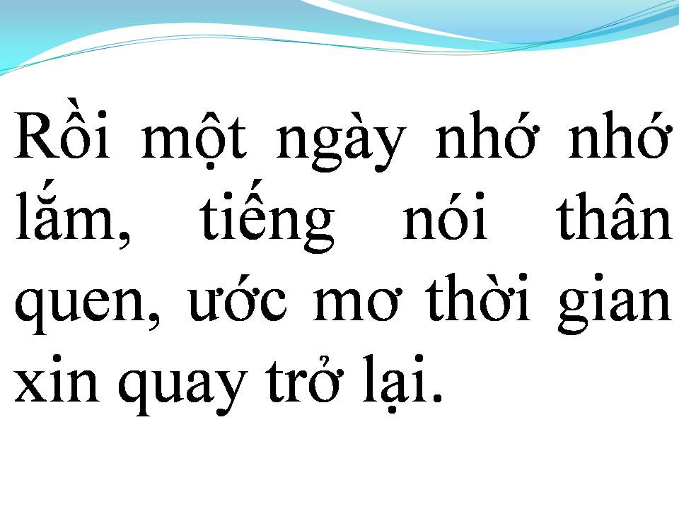 Lời bài hát HÁT CHO NGƯỜI TÌNH NHỚ