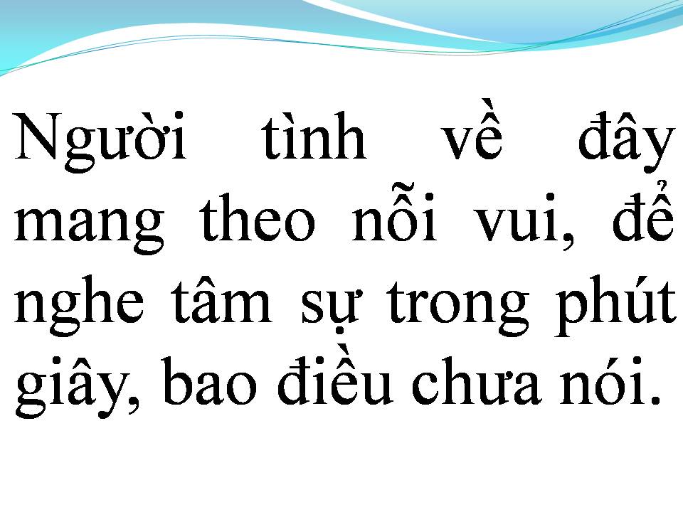 Lời bài hát HÁT CHO NGƯỜI TÌNH NHỚ