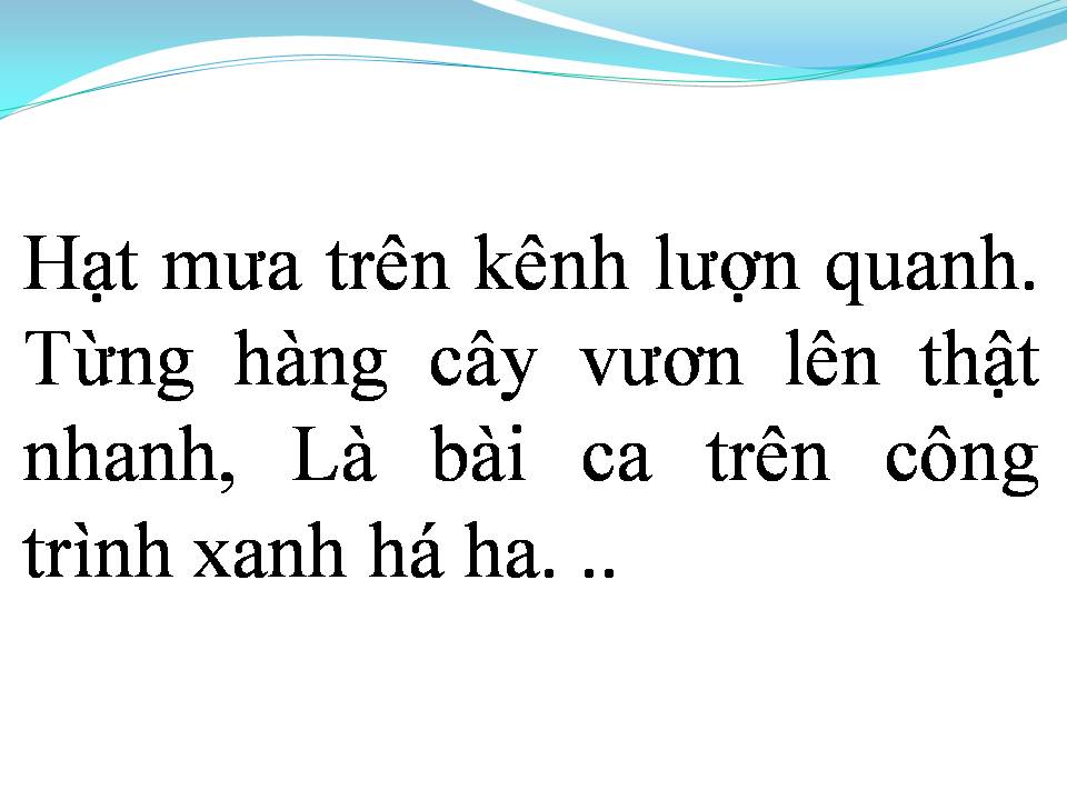 Lời bài hát HẠT MƯA LONG LANH