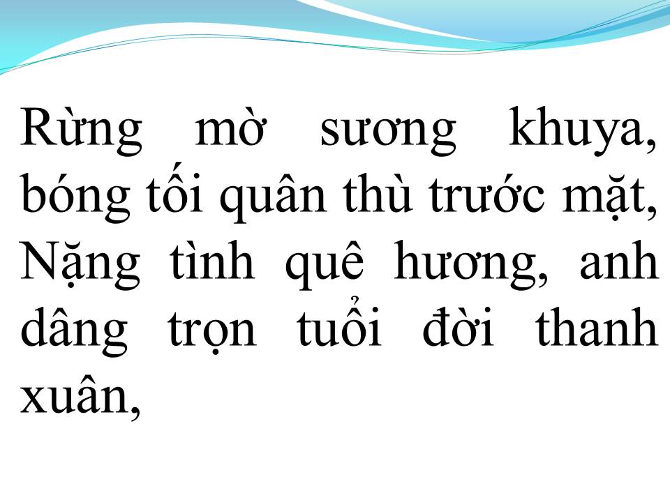 Lời bài hát HÁT VỀ ANH