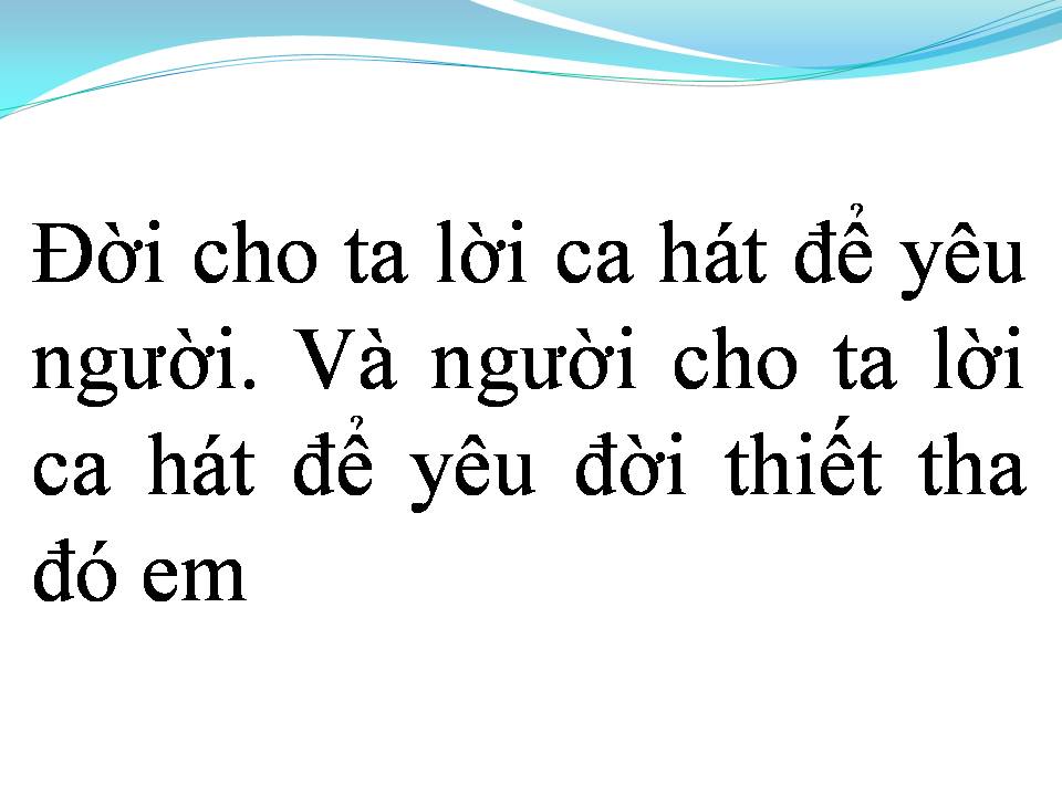 Lời bài hát HÁT VỚI CHÚ VE CON
