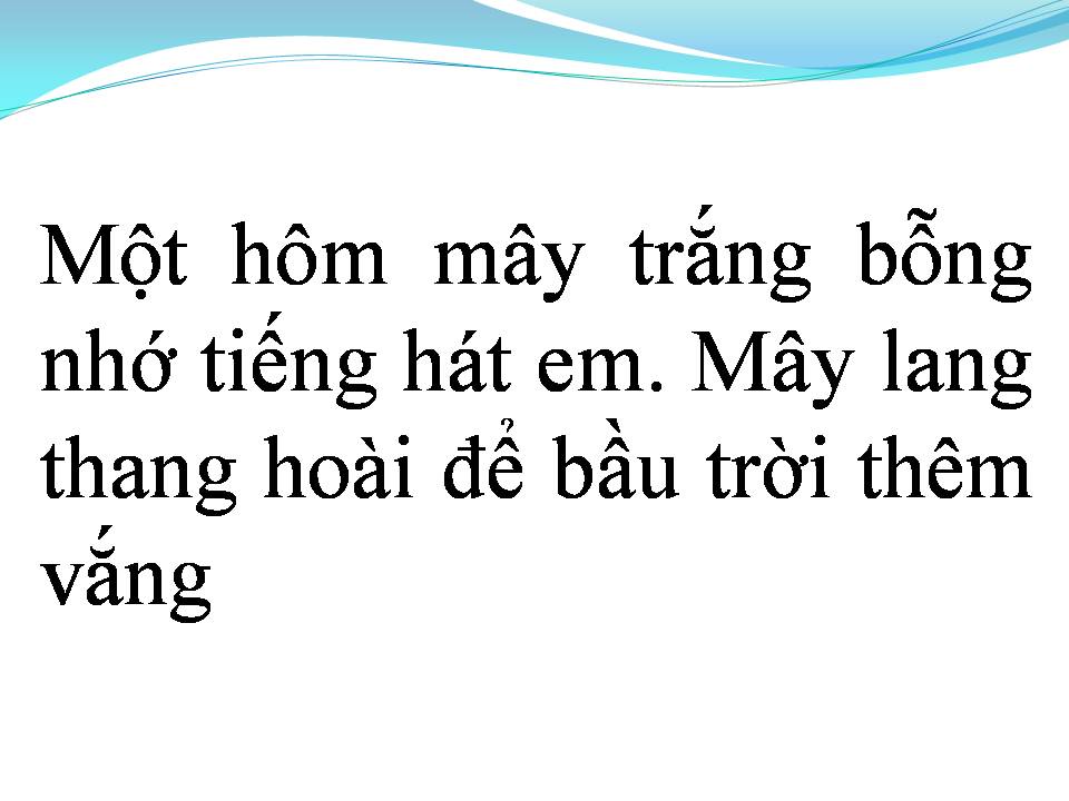 Lời bài hát HÁT VỚI CHÚ VE CON