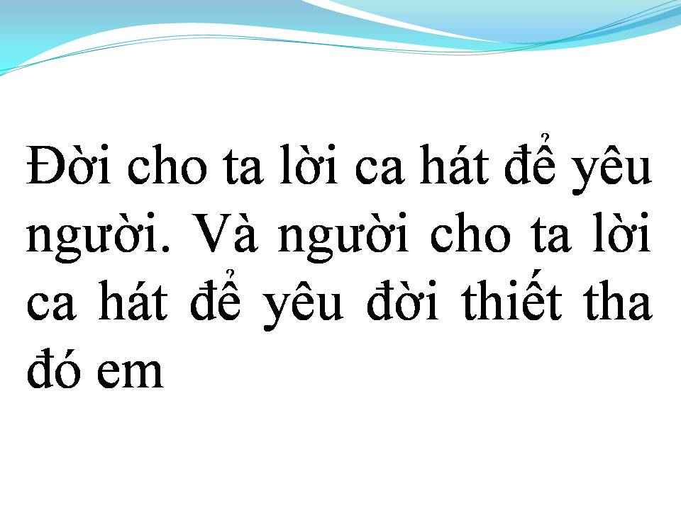 Lời bài hát HÁT VỚI CHÚ VE CON