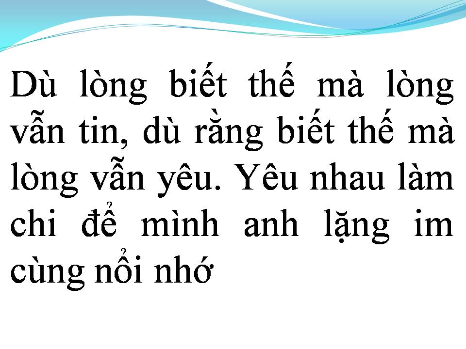 Lời bài hát HÃY CỐ QUÊN ĐI
