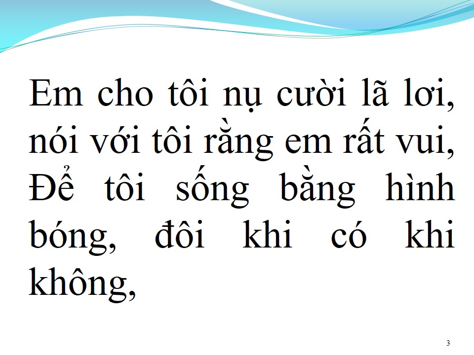 Lời bài hát HÃY CHO TÔI