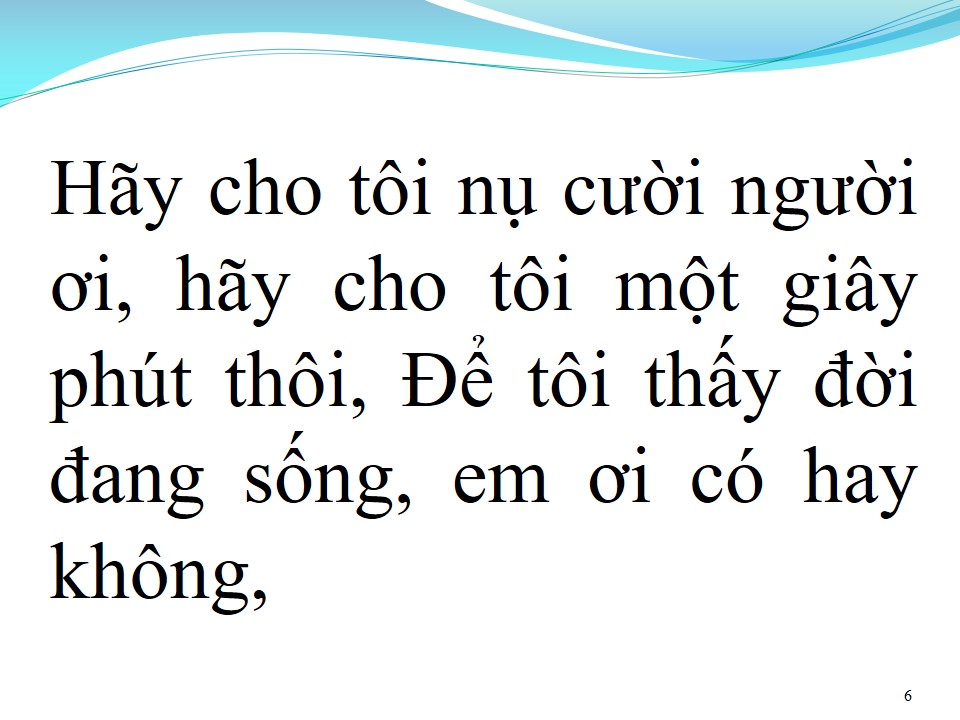 Lời bài hát HÃY CHO TÔI