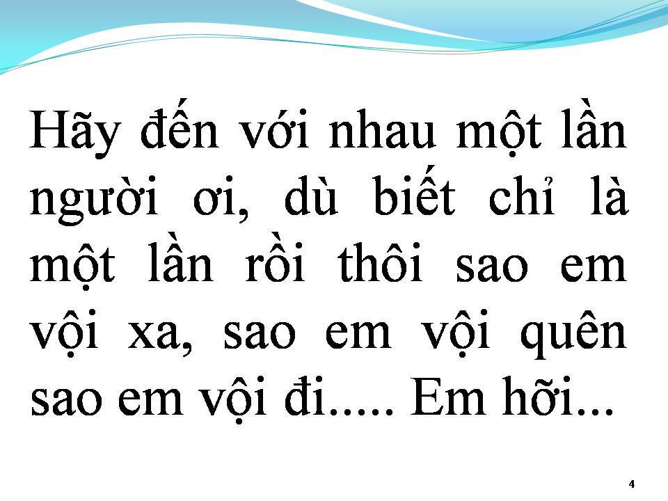 Lời bài hát HÃY ĐẾN VỚI ANH