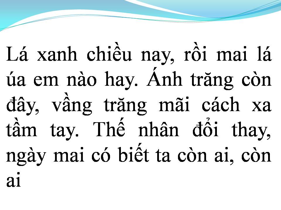 Lời bài hát HÃY SỐNG THẬT LÒNG