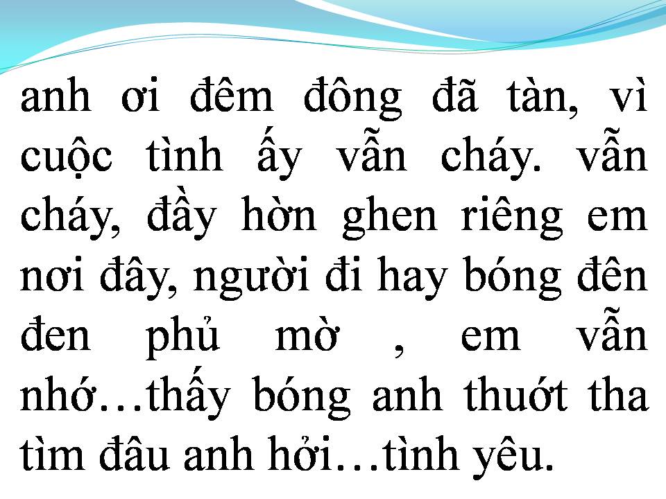 Lời bài hát HÃY THA THỨ CHO EM