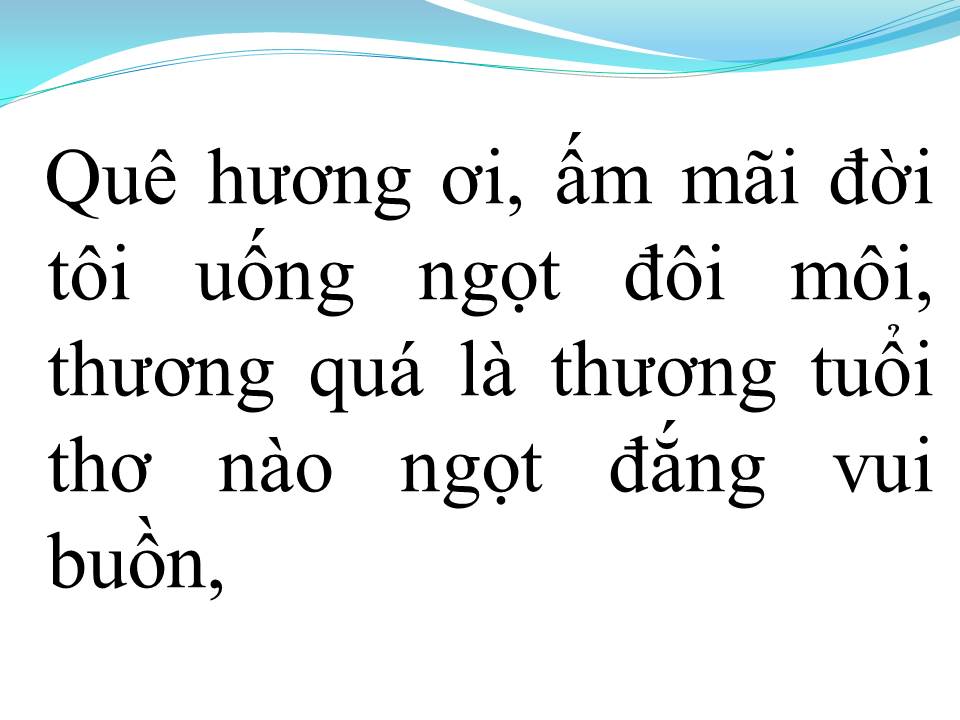 Lời bài hát HÌNH BÓNG QUÊ NHÀ