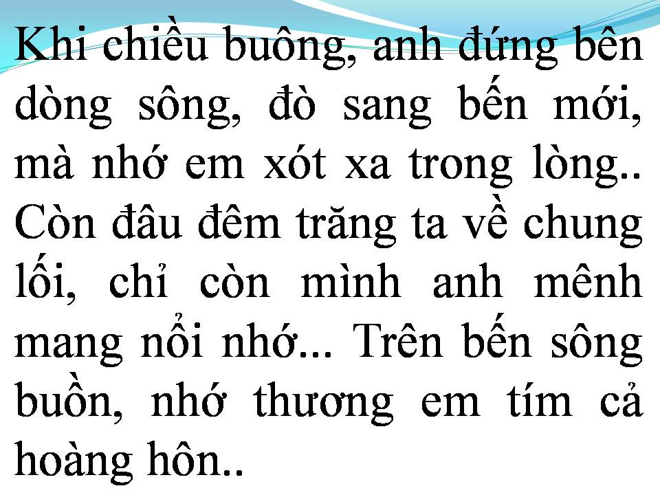 Lời bài hát HOÀNG HÔN MÀU TÍM