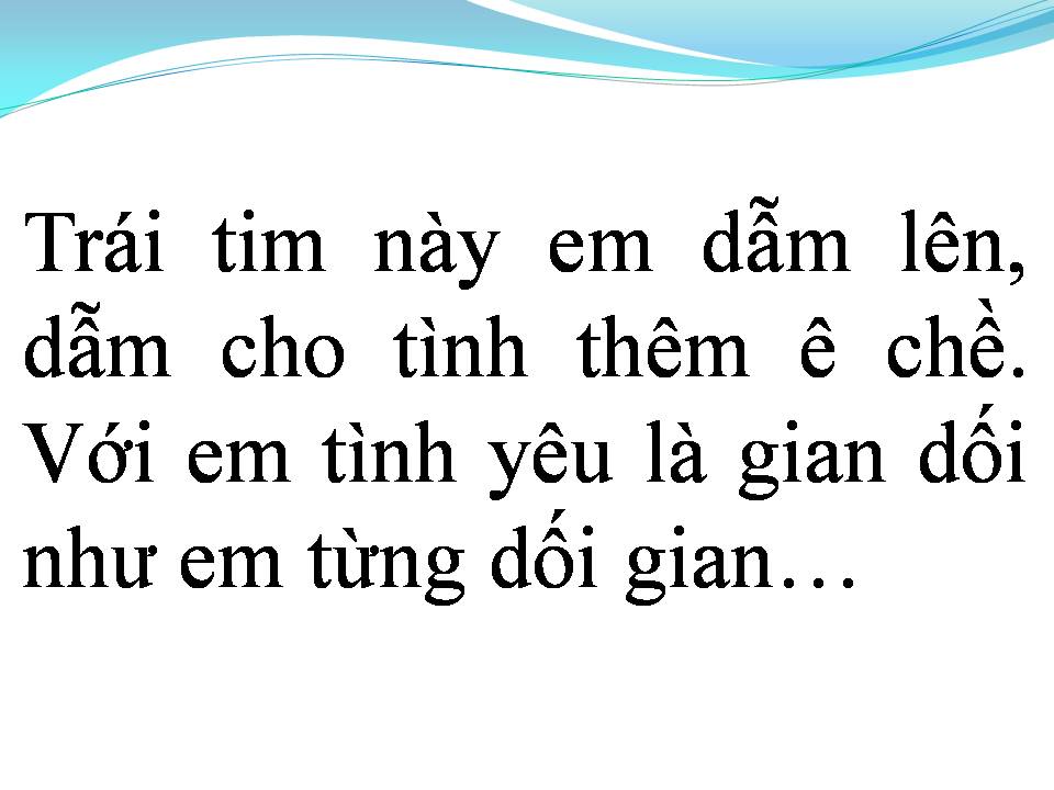 Lời bài hát KẺ CẮP TRÁI TIM