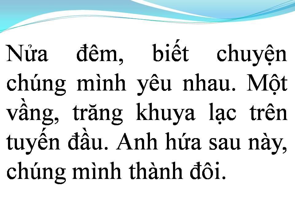 Lời bài hát KỂ CHUYỆN TRONG ĐÊM