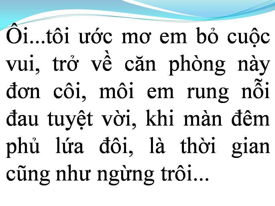 Lời bài hát KIẾP ĐAM MÊ