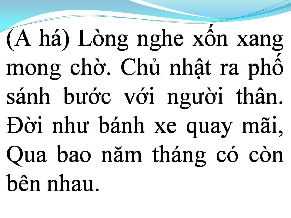 Lời bài hát KHÚC NHẠC VUI