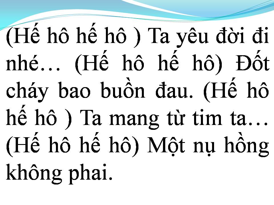 Lời bài hát KHÚC NHẠC VUI