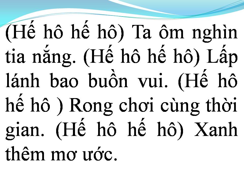 Lời bài hát KHÚC NHẠC VUI