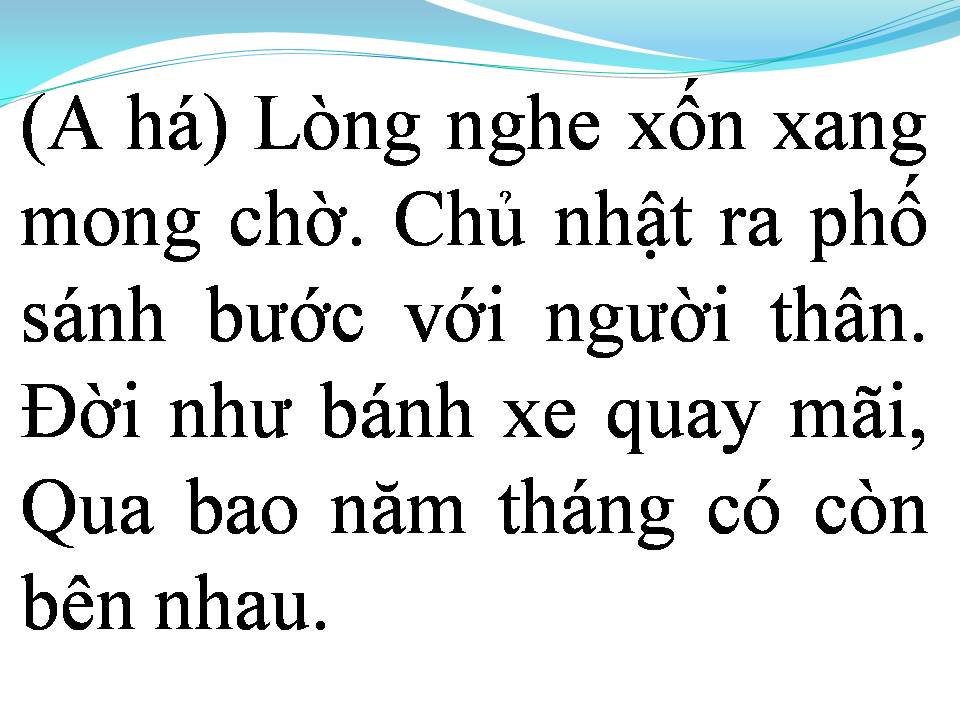 Lời bài hát KHÚC NHẠC VUI
