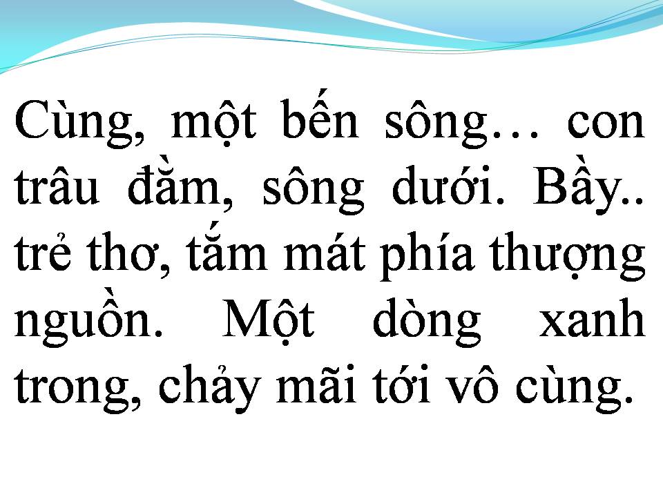 Lời bài hát KHÚC HÁT SÔNG QUÊ