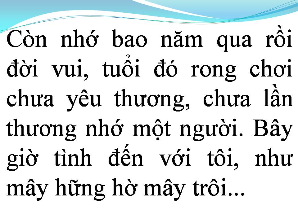 Lời bài hát TRONG TẦM MẮT ĐỜI
