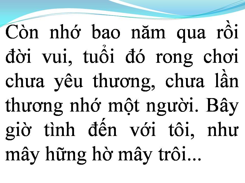 Lời bài hát TRONG TẦM MẮT ĐỜI