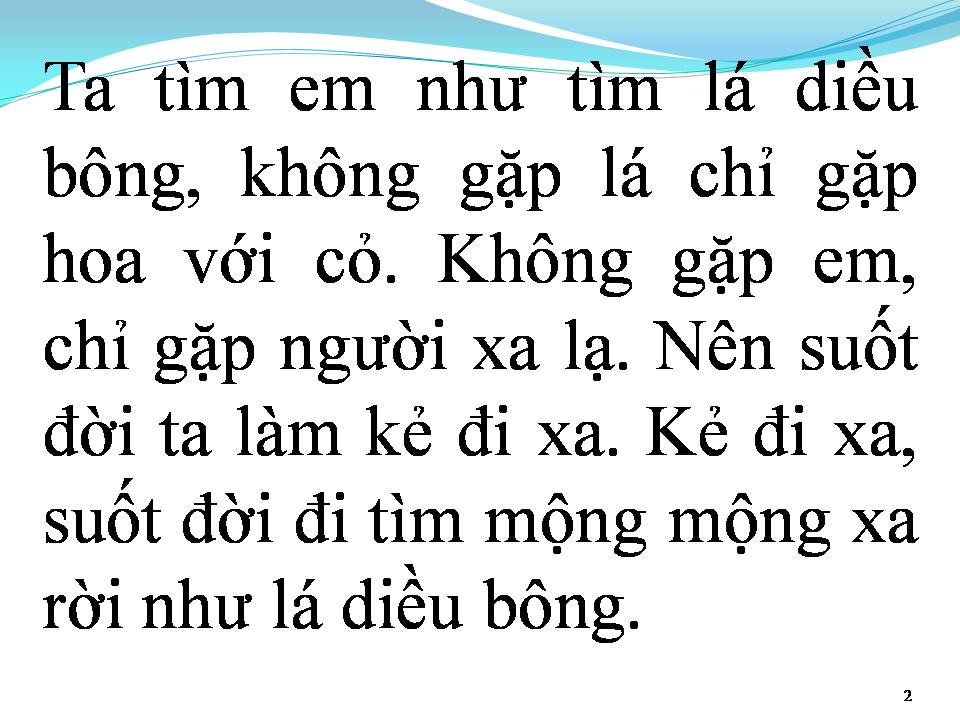 Lời bài hát KẺ ĐI TÌM MỘNG