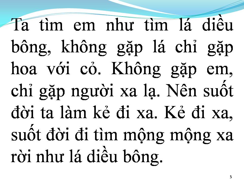 Lời bài hát KẺ ĐI TÌM MỘNG