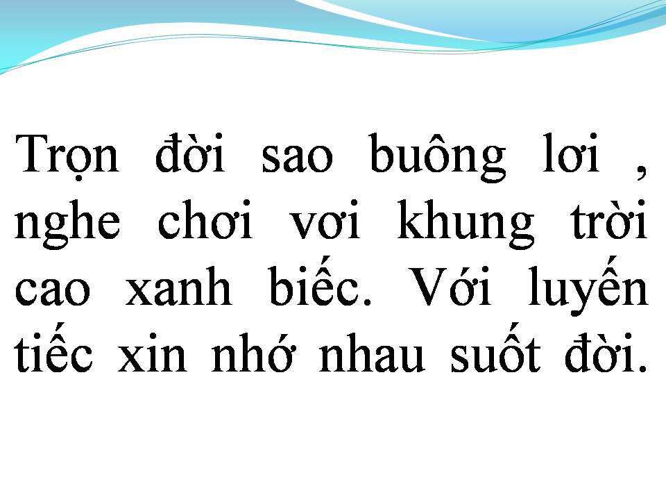 Lời bài hát KIẾP DU CA