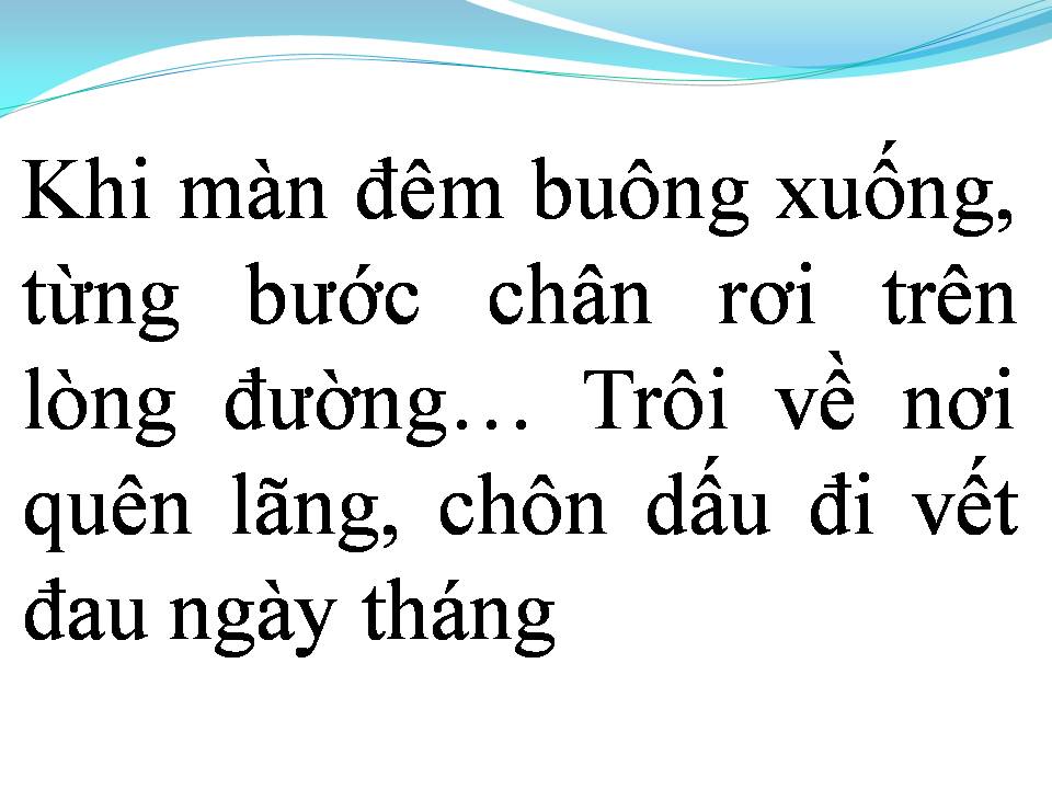 Lời bài hát KIẾP LỮ HÀNH