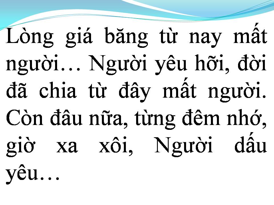 Lời bài hát KIÊP RONG BUỒN