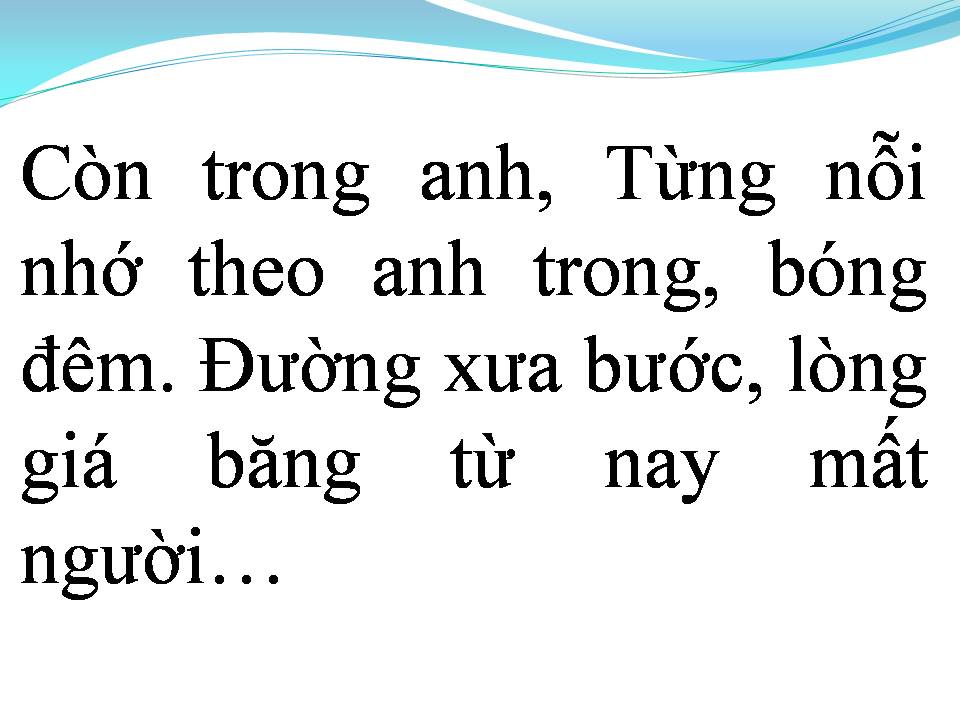 Lời bài hát KIÊP RONG BUỒN