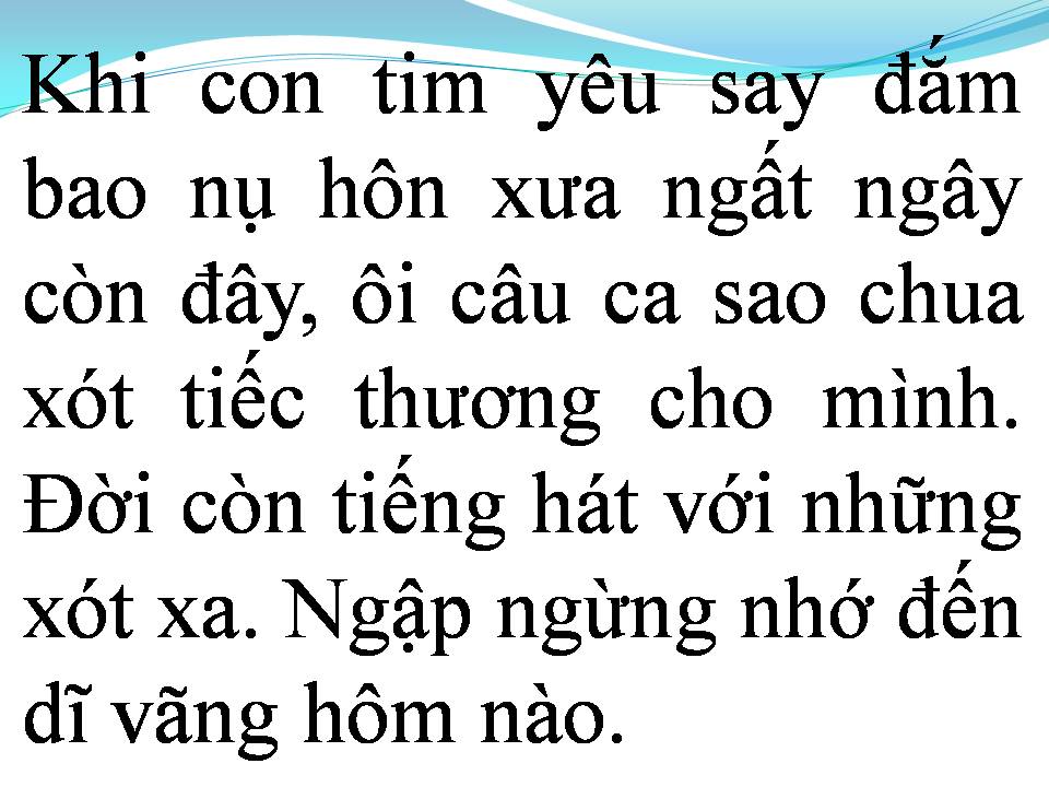 Lời bài hát KIẾP VE SẦU 2