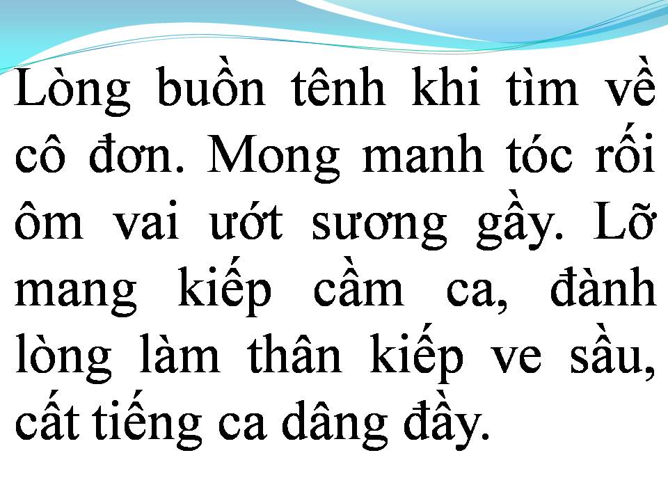 Lời bài hát KIẾP VE SẦU 2