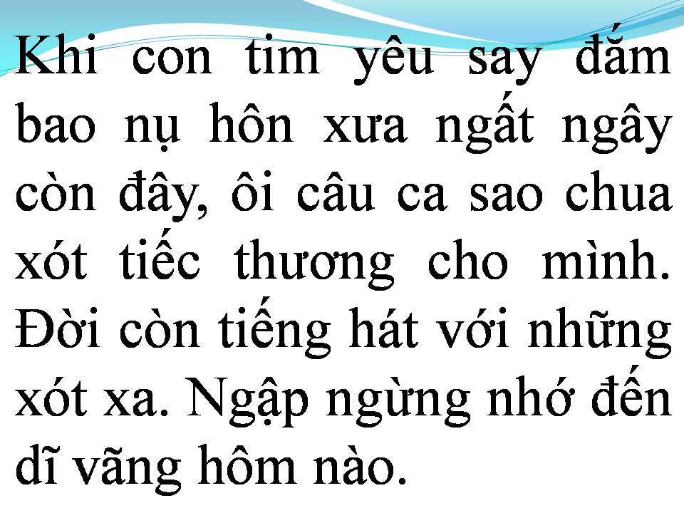 Lời bài hát KIẾP VE SẦU 2