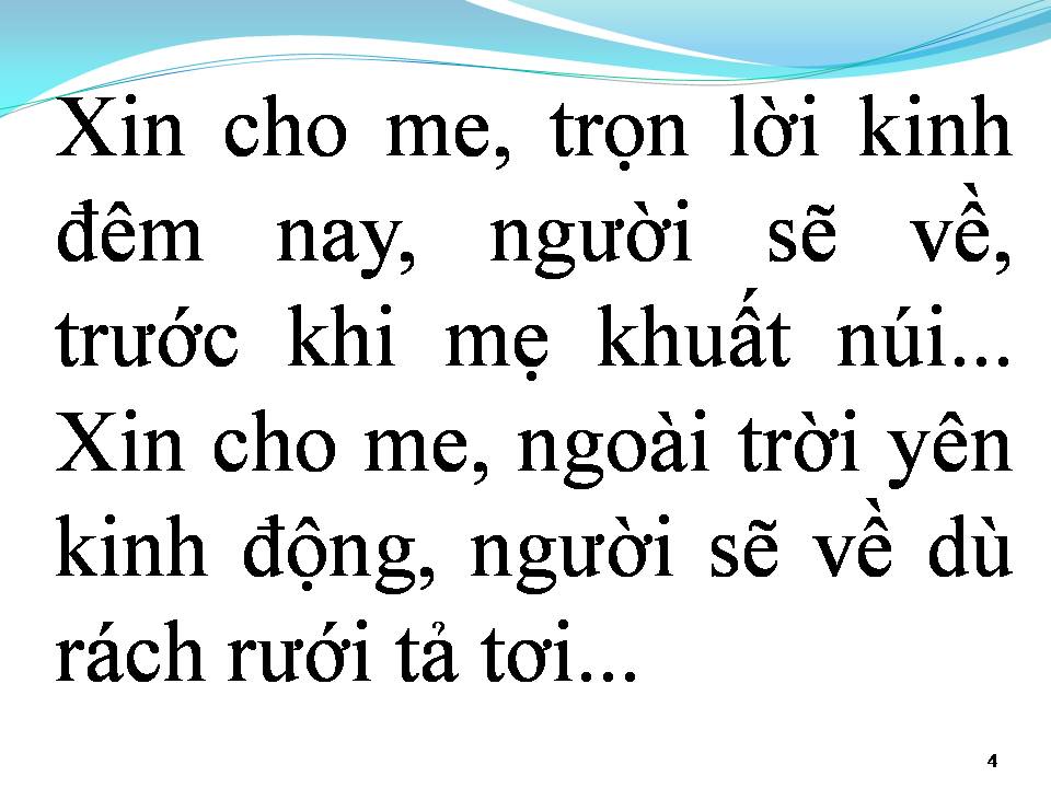 Lời bài hát KINH KHỔ
