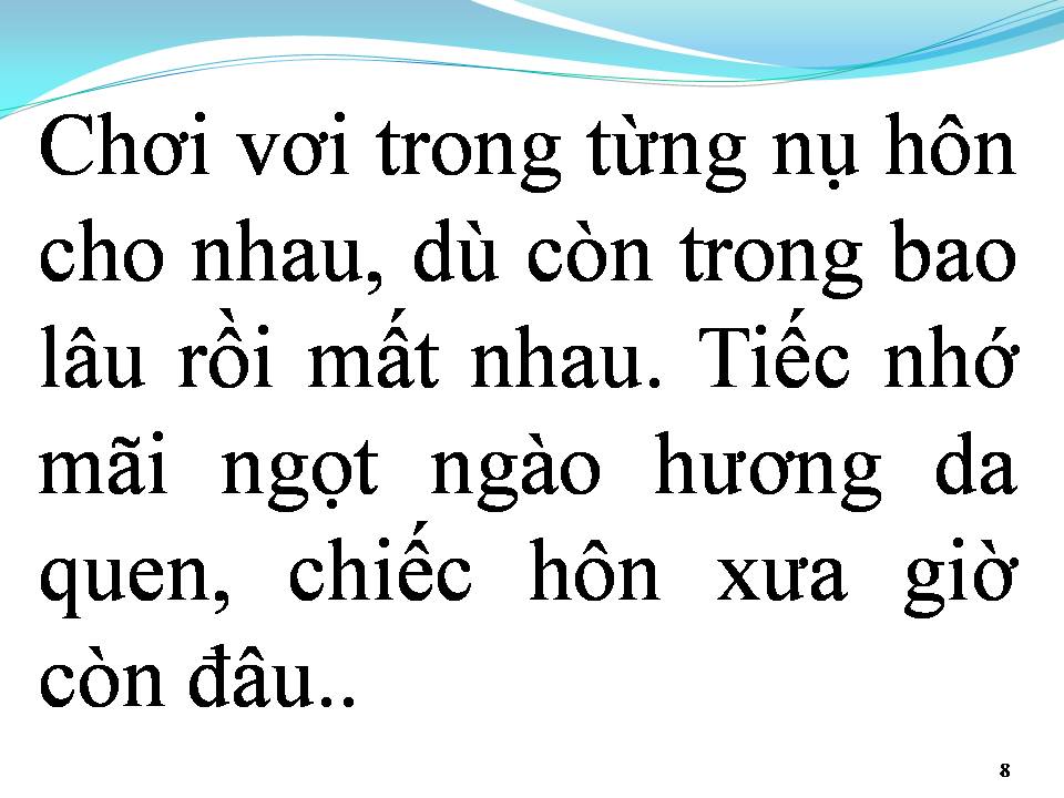 Lời bài hát KỶ NIỆM BỎ QUÊN