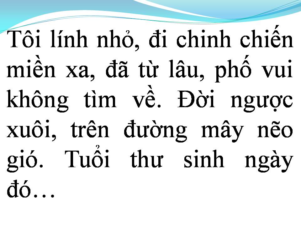 Lời bài hát KỶ NIỆM MỘT MÙA HÈ