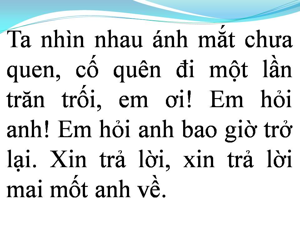 Lời bài hát KỶ VẬT CHO EM