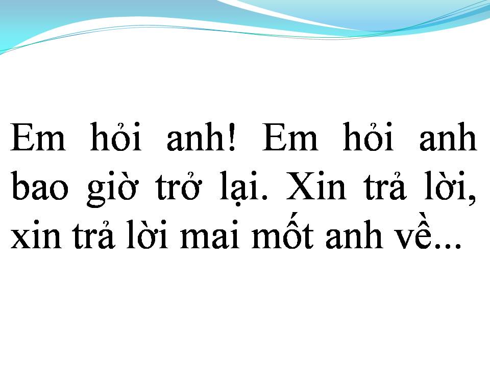 Lời bài hát KỶ VẬT CHO EM