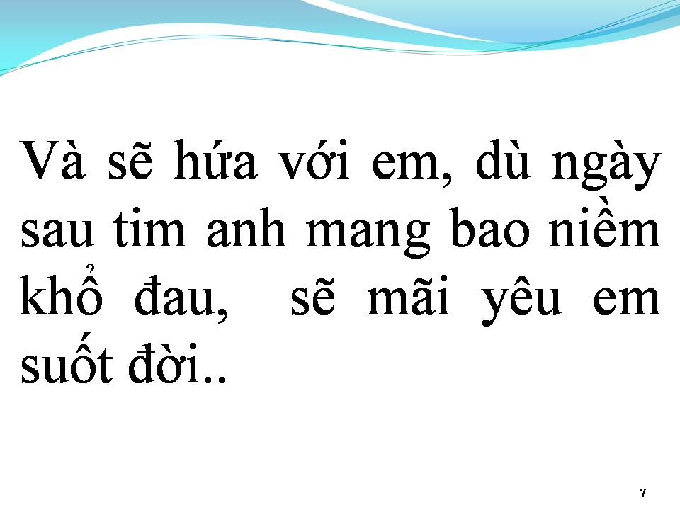 Lời bài hát KHI CON TIM LÊN TIẾNG
