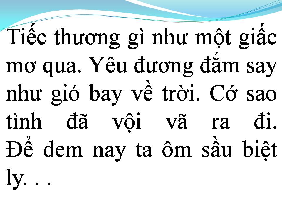Lời bài hát KHI EM RA ĐI