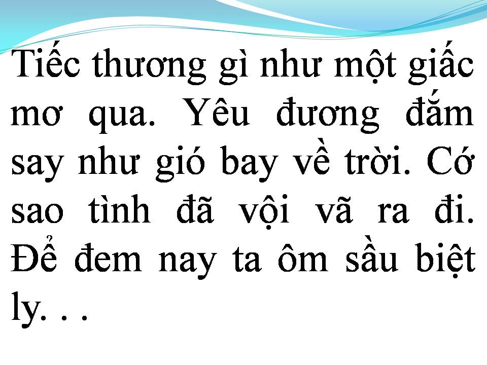 Lời bài hát KHI EM RA ĐI