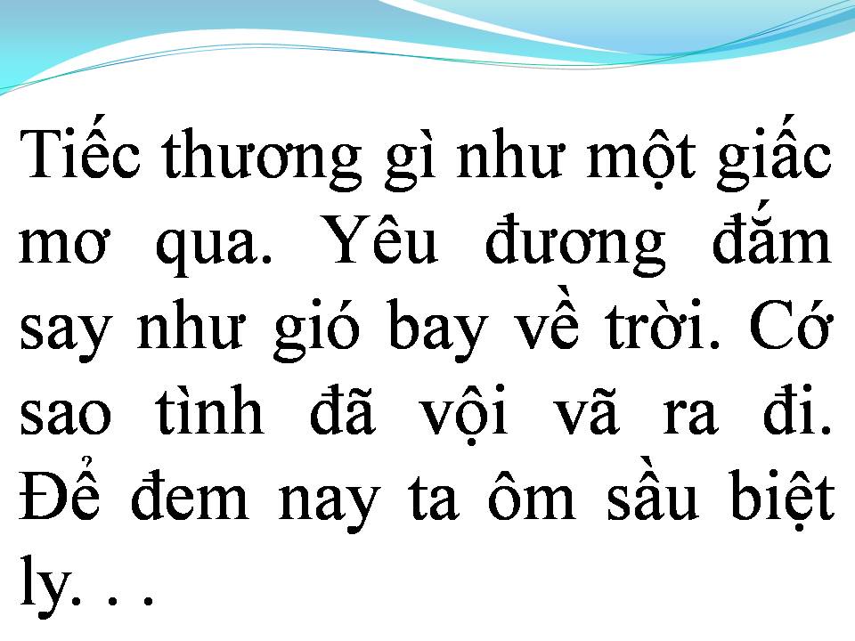 Lời bài hát KHI EM RA ĐI