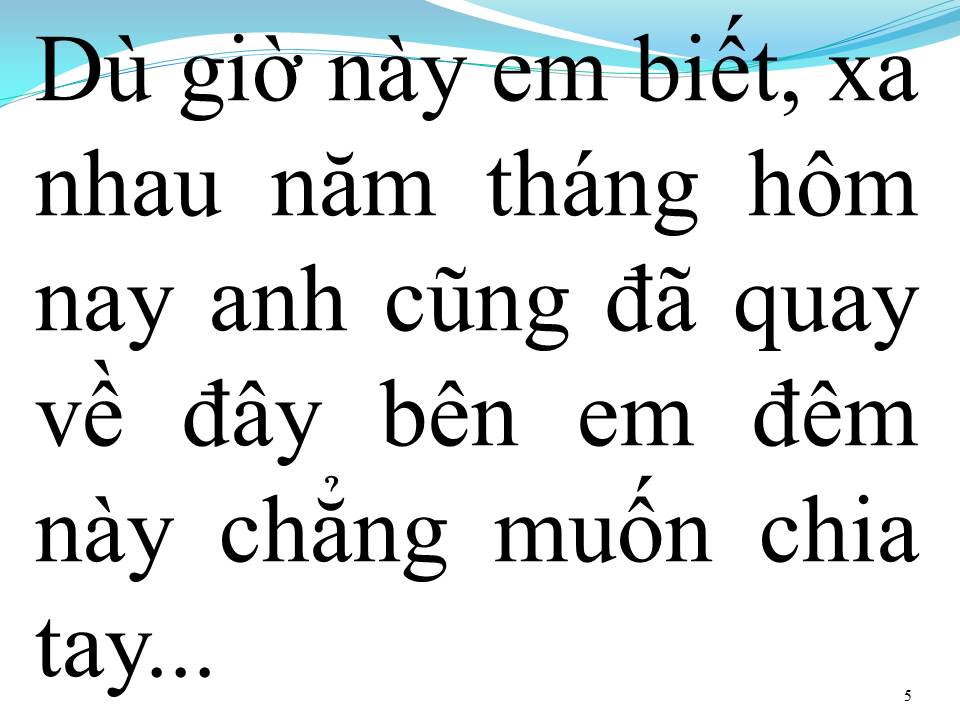 Lời bài hát KHI GIẤC MƠ VỀ