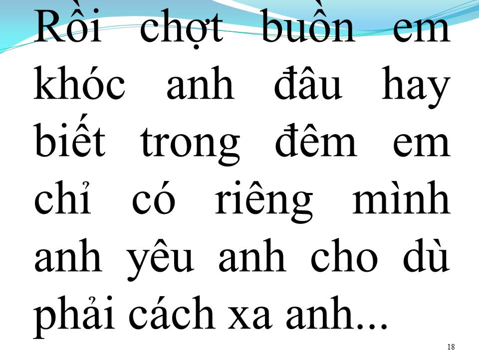 Lời bài hát KHI GIẤC MƠ VỀ